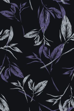 绿植树叶印花华亿平台图片