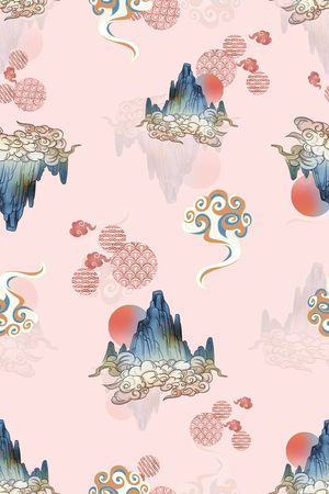 连衣裙印花华亿平台图片