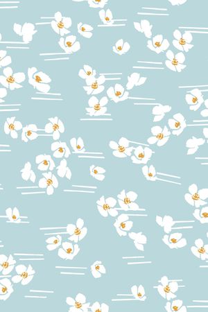 小清新印花华亿平台图片