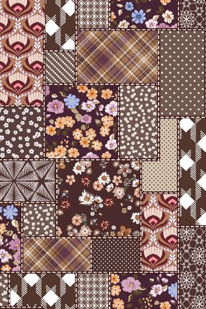 格子印花华亿平台图片