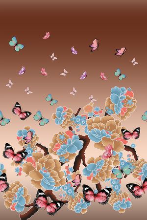 渐变印花华亿平台图片