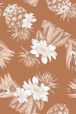 复古印花华亿平台图片