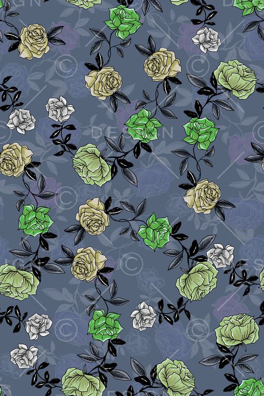 复古印花华亿平台图片