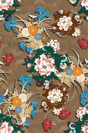 香云纱印花华亿平台图片