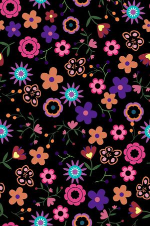 小碎花印花华亿平台图片