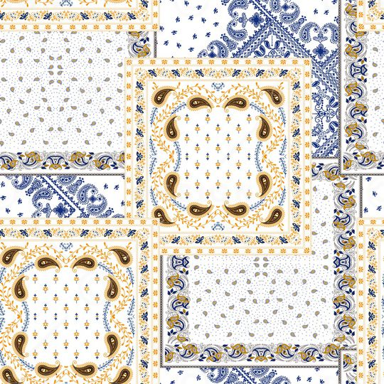 佩斯利印花华亿平台图片