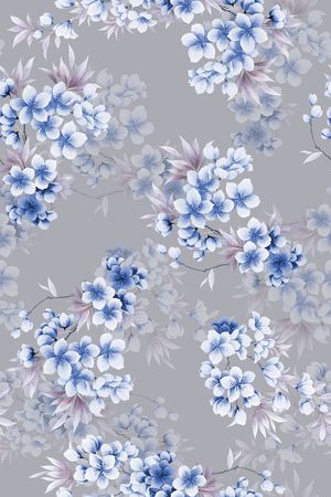 绿植树叶印花华亿平台图片