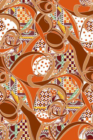 几何印花华亿平台图片