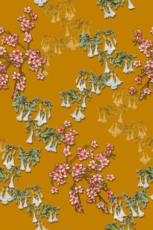 梅花印花华亿平台图片