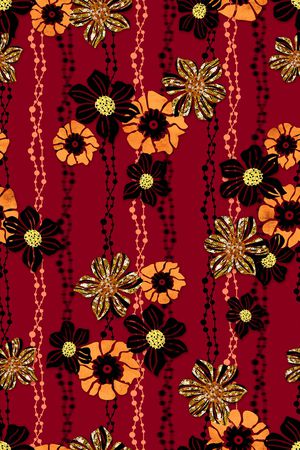 简约印花华亿平台图片