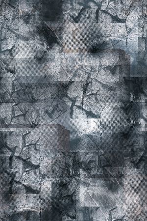 抽象男装印花华亿平台图片