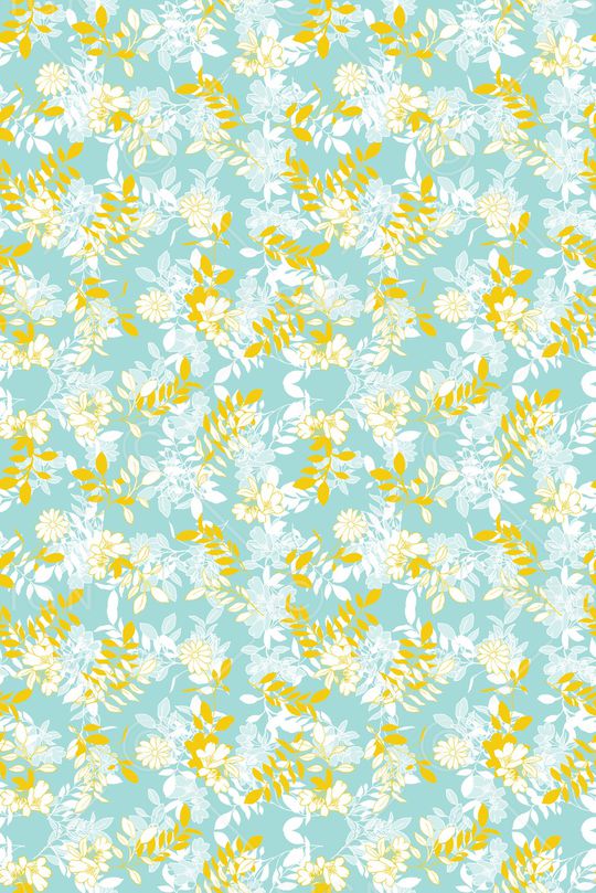 绿植树叶印花华亿平台图片