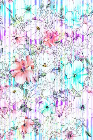 涂鸦印花华亿平台图片