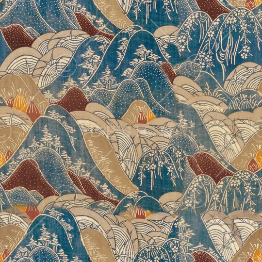 棉麻印花华亿平台图片