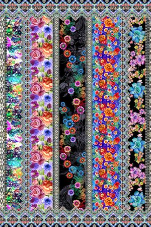 定位花印花华亿平台图片