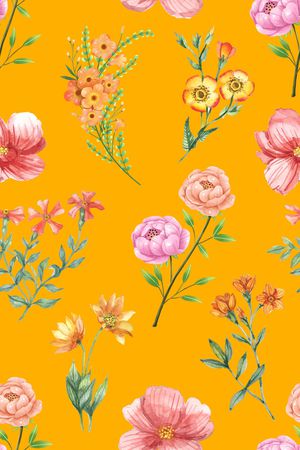 水彩印花华亿平台图片