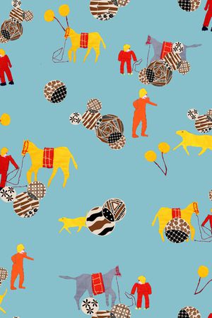 卡通印花华亿平台图片