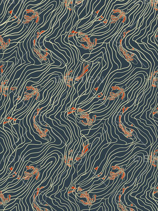 男装满版花印花华亿平台图片