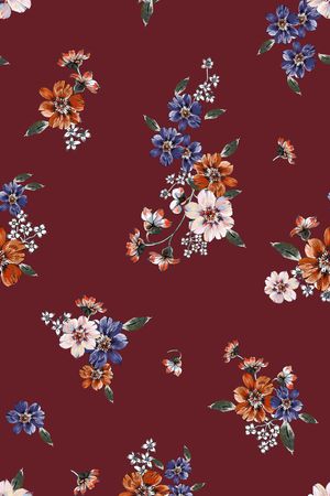 绿植树叶印花华亿平台图片