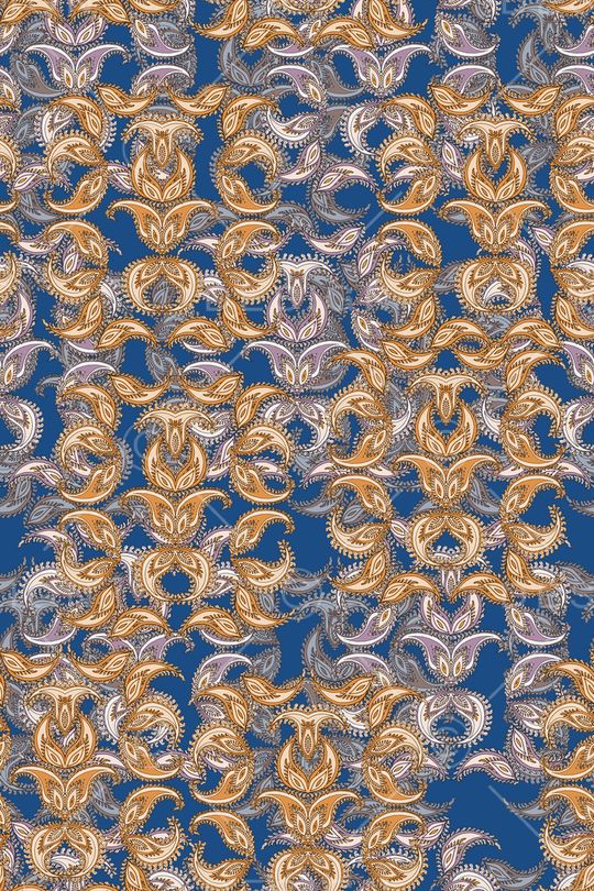 传统纹样印花华亿平台图片