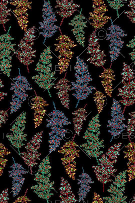 绿植树叶印花华亿平台图片