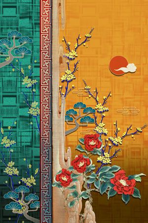 真丝印花华亿平台图片