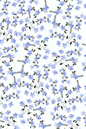 小碎花印花华亿平台图片