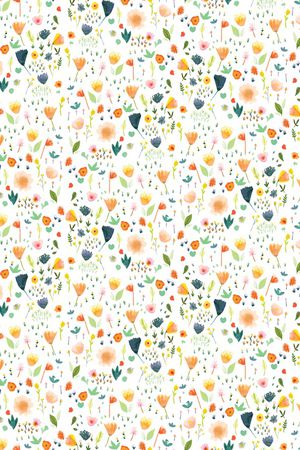 小碎花印花华亿平台图片