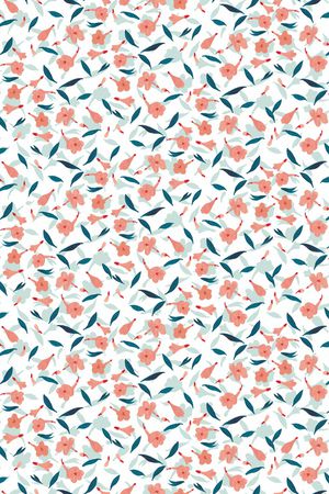 小碎花印花华亿平台图片