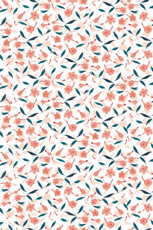 小碎花印花华亿平台图片