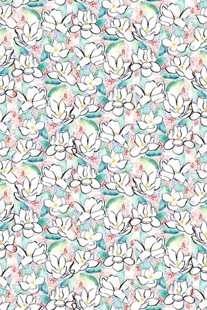 小碎花印花华亿平台图片