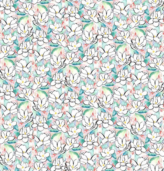 小碎花印花华亿平台图片