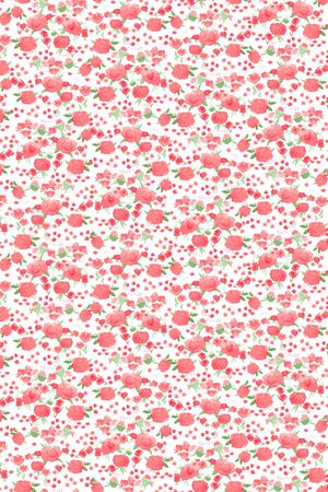 小碎花印花华亿平台图片