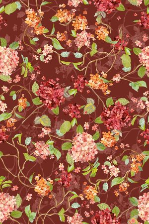 复古印花华亿平台图片