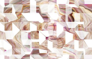 几何印花华亿平台图片