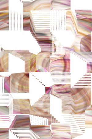 几何印花华亿平台图片