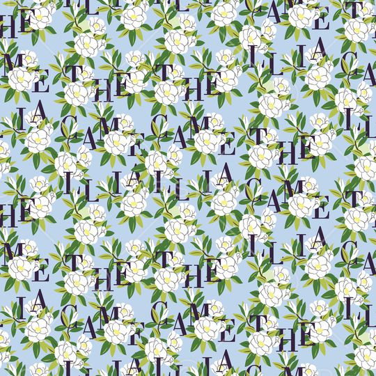 小清新印花华亿平台图片