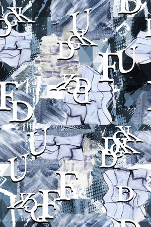 字母印花华亿平台图片