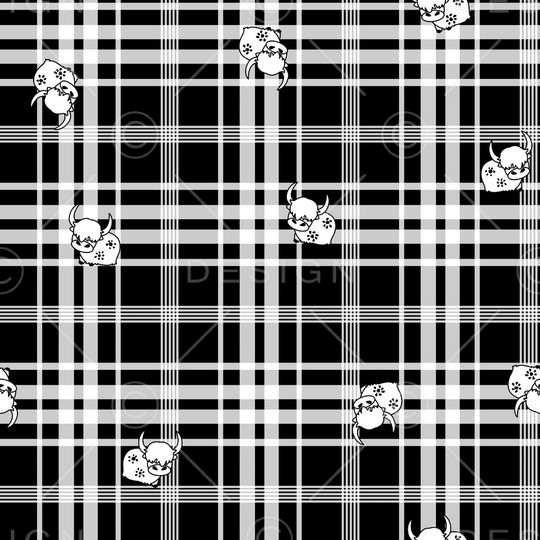 格子印花华亿平台图片