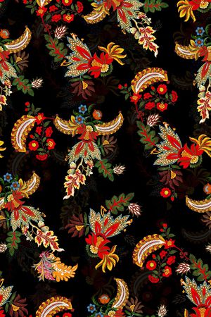 民族风印花华亿平台图片