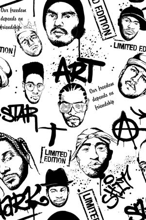 黑白印花印花华亿平台图片