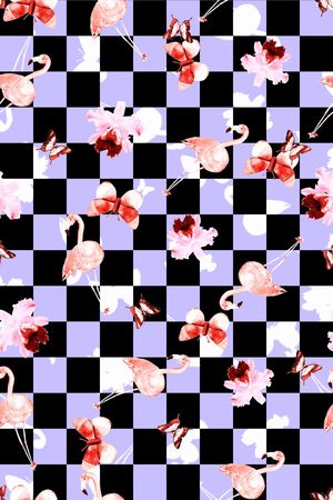 撞色印花华亿平台图片