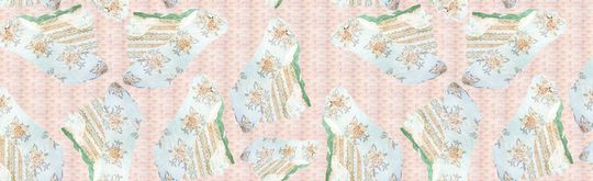 几何花卉印花华亿平台图片