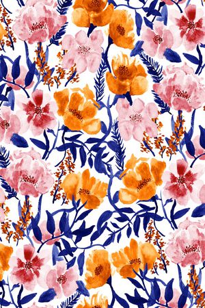 小清新印花华亿平台图片