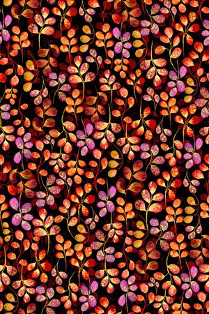 绿植树叶印花华亿平台图片