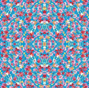 丝巾定位花印花华亿平台图片