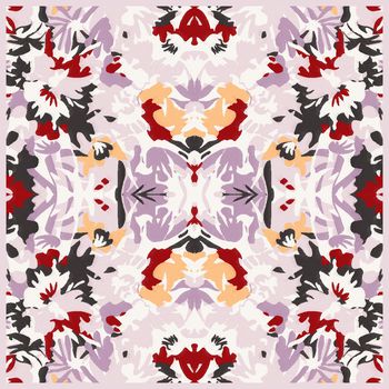 丝巾定位花印花华亿平台图片