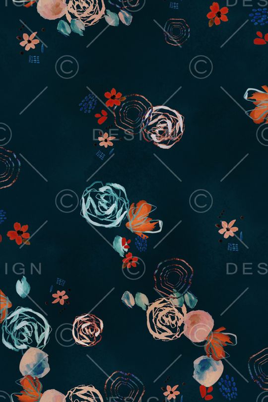 几何印花华亿平台图片