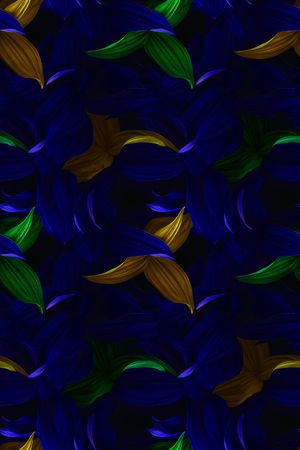 绿植树叶印花华亿平台图片