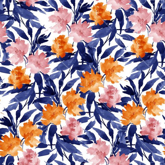 小碎花印花华亿平台图片